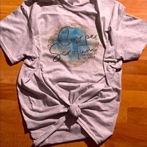 Carpe Scrotum- Custom Humor Tee